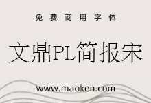 文鼎PL简报宋:文鼎科技提供的高质量开源中文宋体字形 免费商用-猫啃网,免费商用中文字体下载!